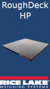 Floor Scale, Rough Deck HP, Low Profile Scale