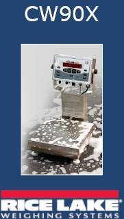 Checkweigher, Rice Lake, CW90X, Food Service Scale, Production Scale
